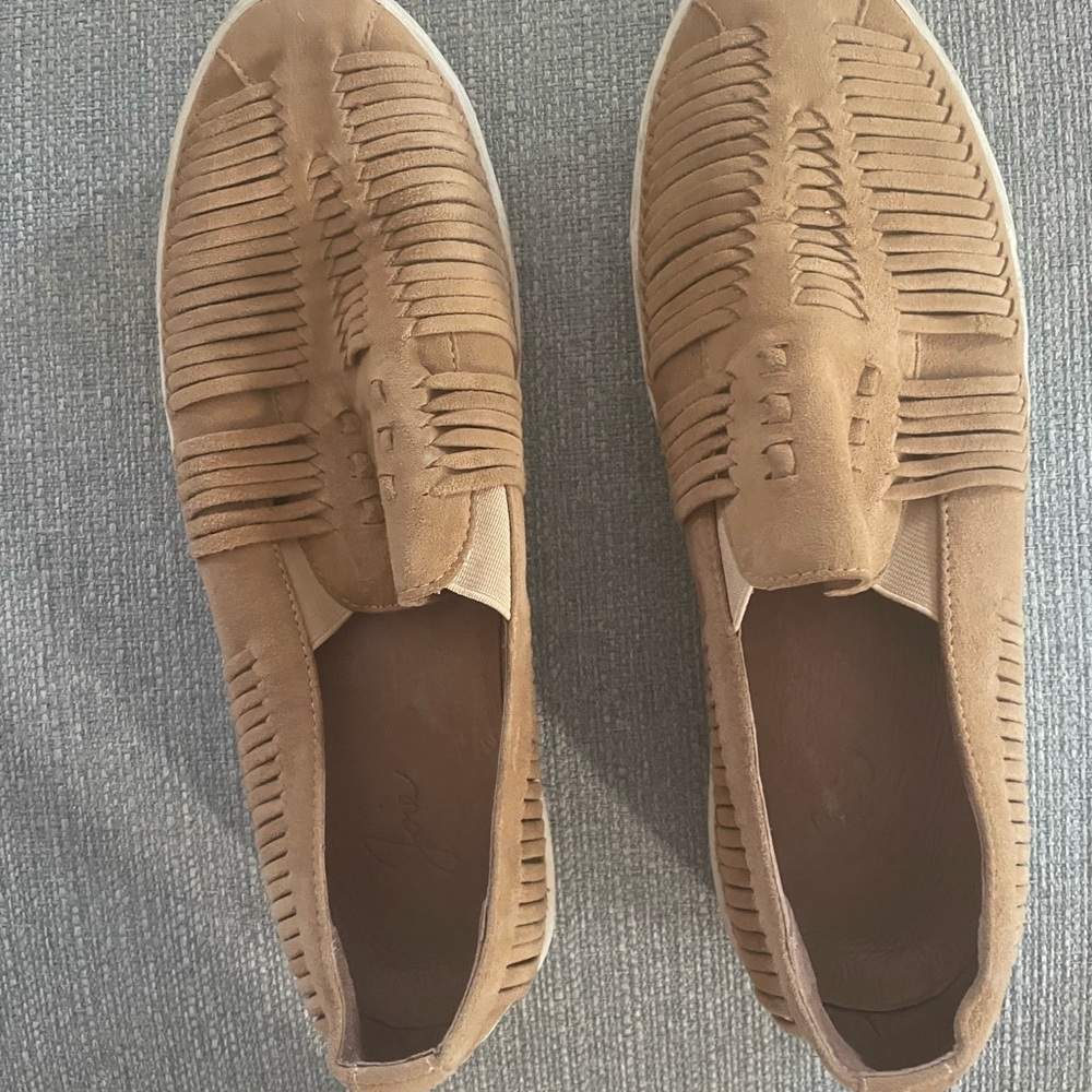 Joie Moccasin type Slide in suede shoes